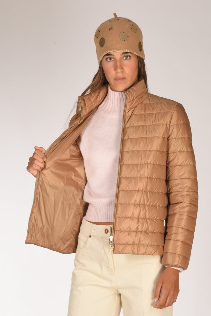 Fay Cappa Double Beige Scuro Donna - 11