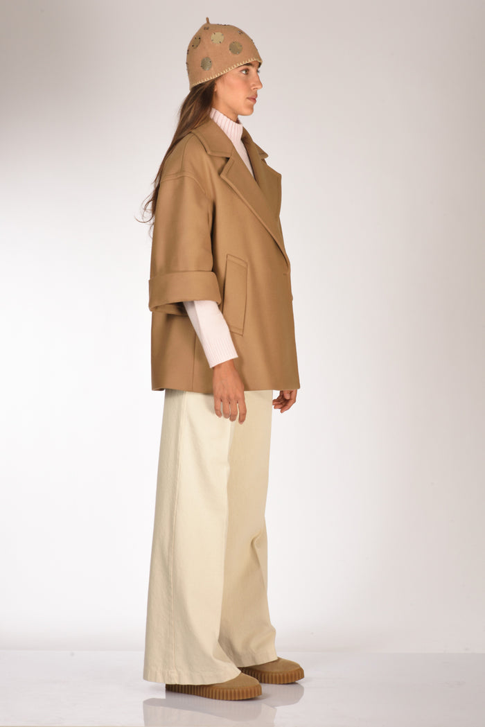 Fay Cappa Double Beige Scuro Donna - 13