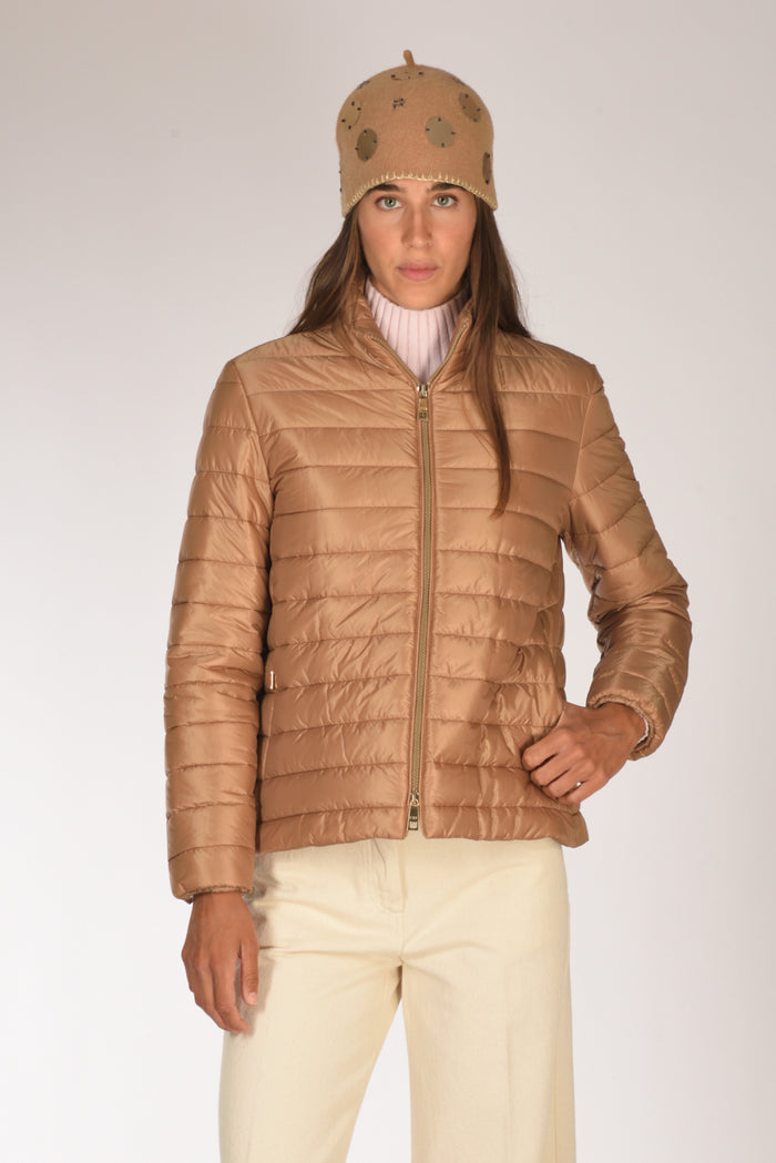 Fay Cappa Double Beige Scuro Donna - 3