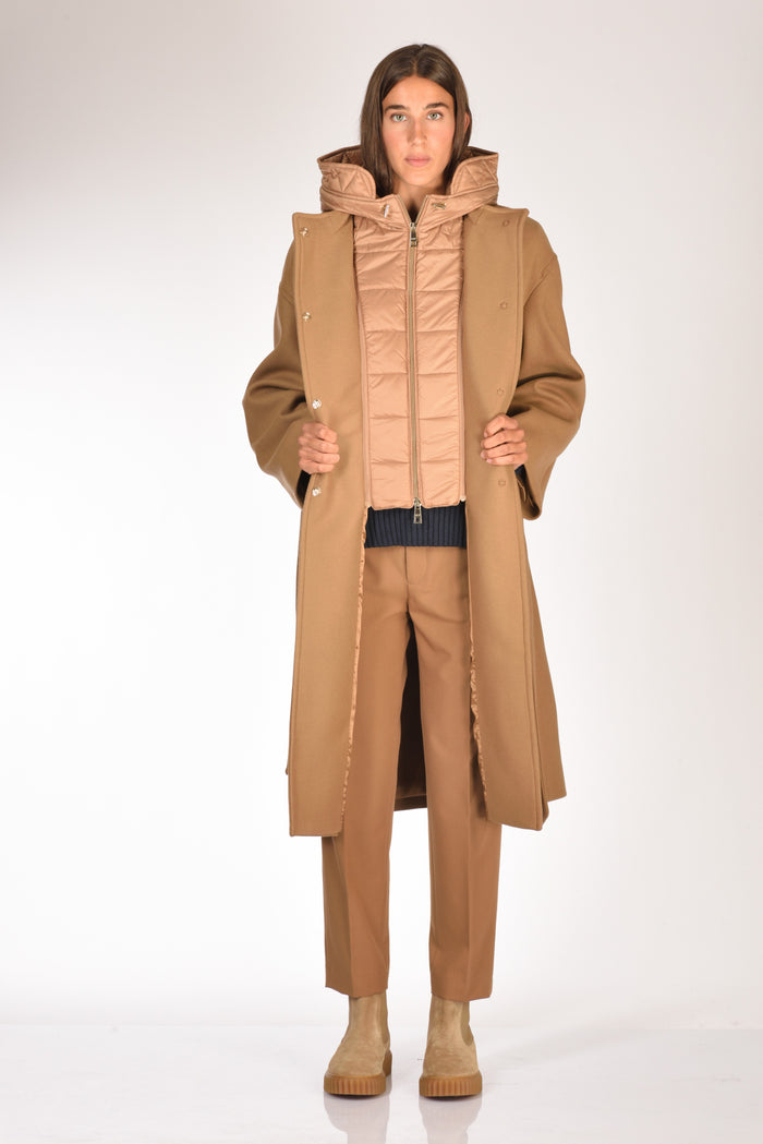 Fay Cappotto Toggle Beige Scuro Donna - 6