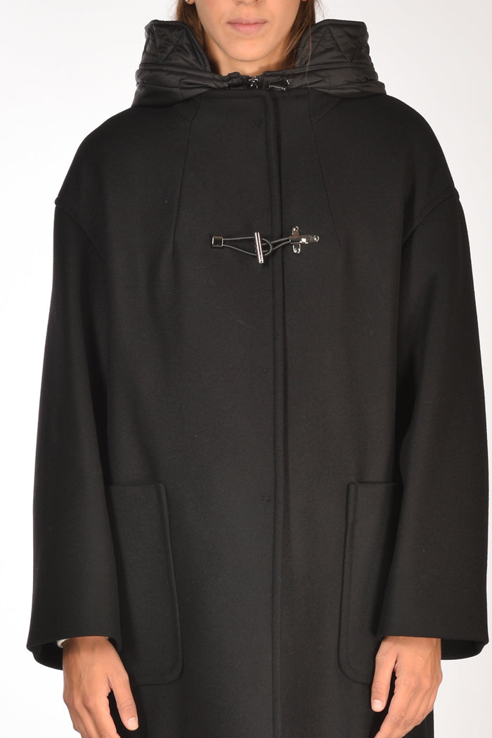 Fay Cappotto Toggle Nero Donna - 3