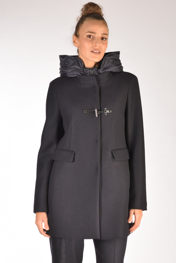 Fay Cappotto Toggle Blu Donna-2