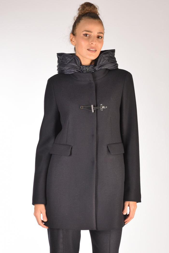 Fay Cappotto Toggle Blu Donna - 2