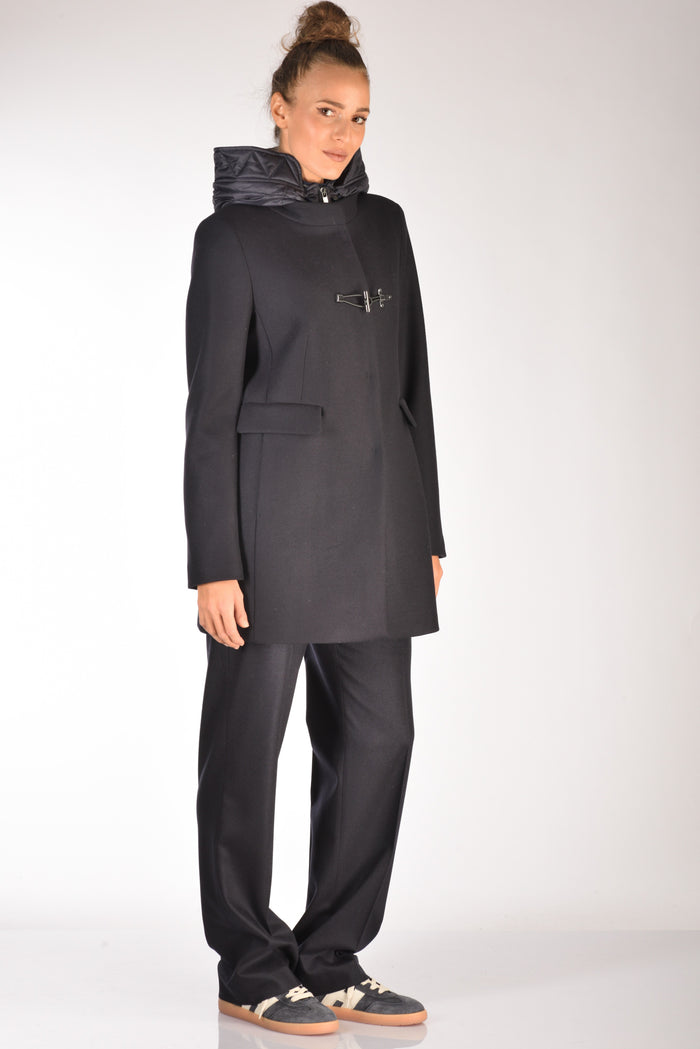 Fay Cappotto Toggle Blu Donna - 4