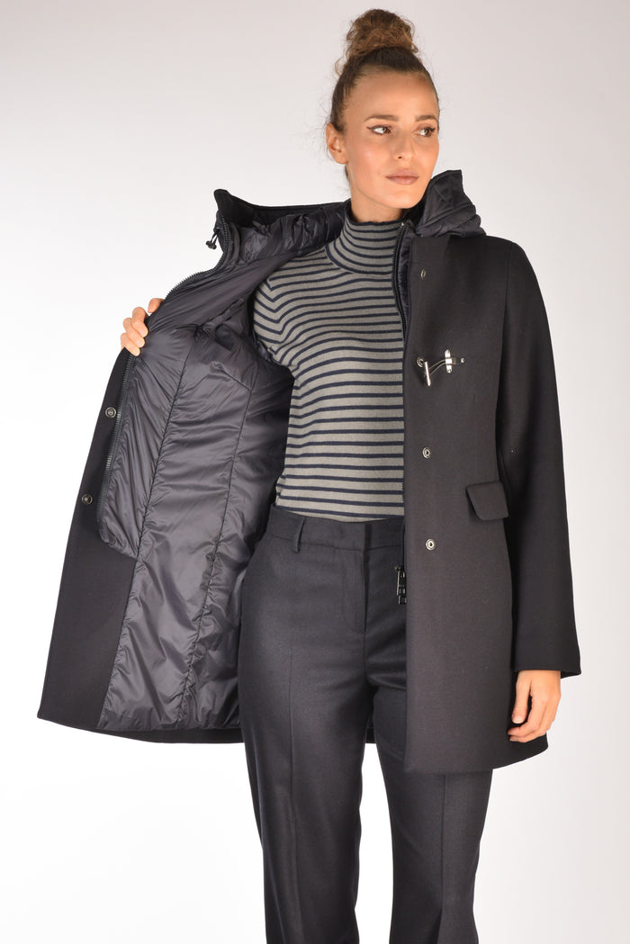 Fay Cappotto Toggle Blu Donna - 7