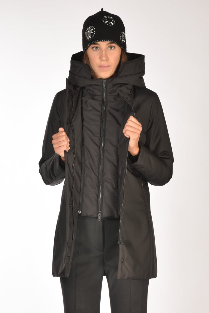 Fay Cappotto Toggle Nero Donna - 6