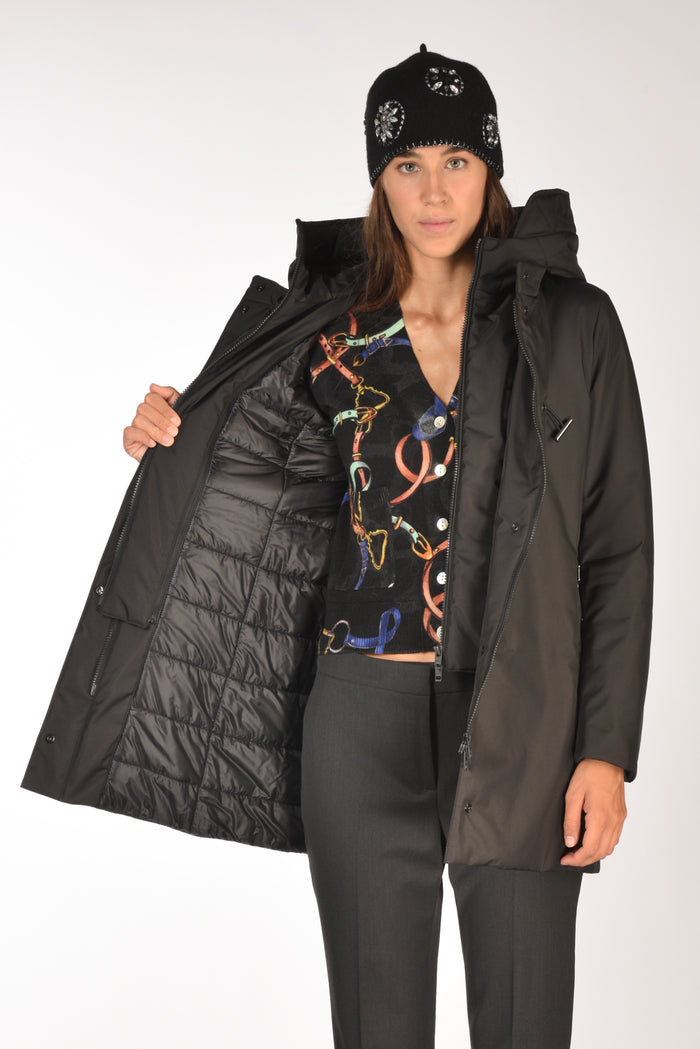 Fay Cappotto Toggle Nero Donna - 7