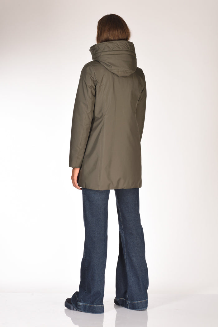 Fay Cappotto Toggle Verde Donna - 5