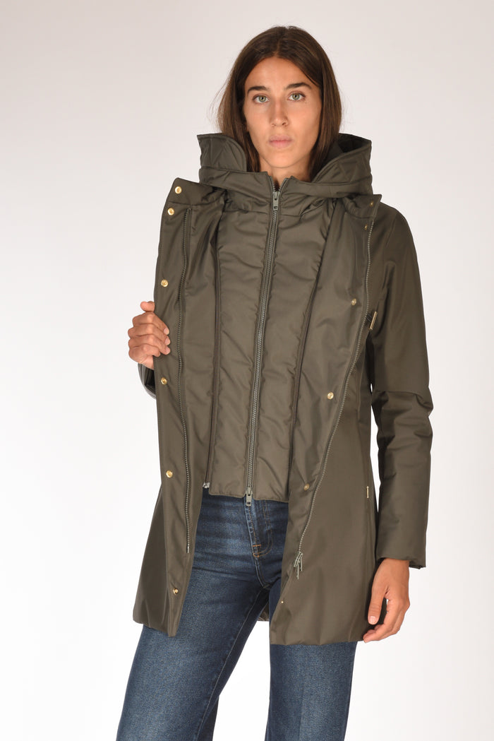Fay Cappotto Toggle Verde Donna - 6