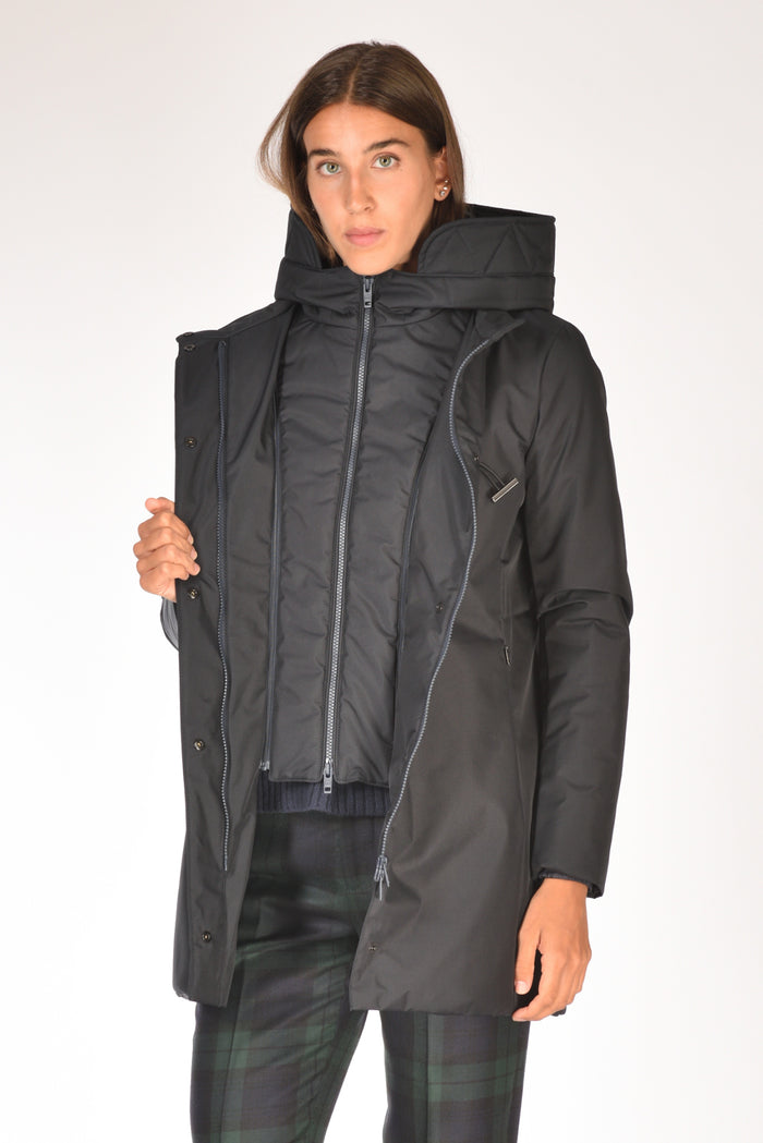Fay Cappotto Toggle Blu Donna - 6