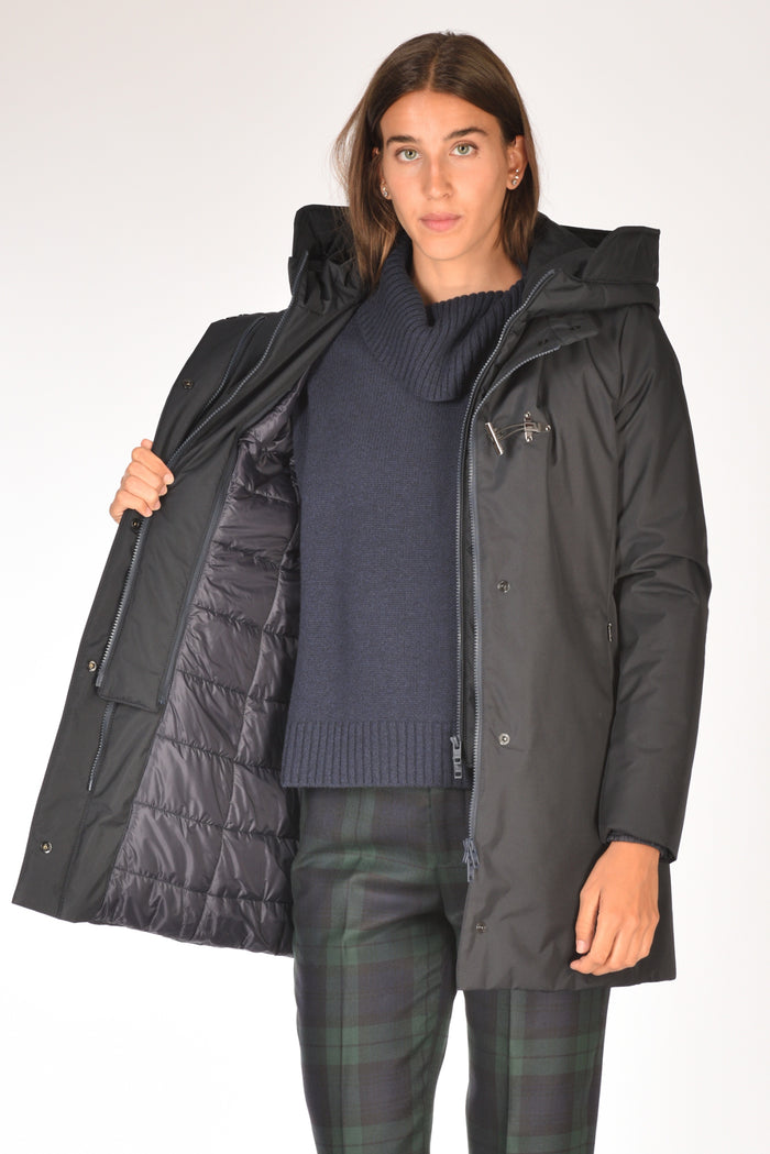 Fay Cappotto Toggle Blu Donna - 7