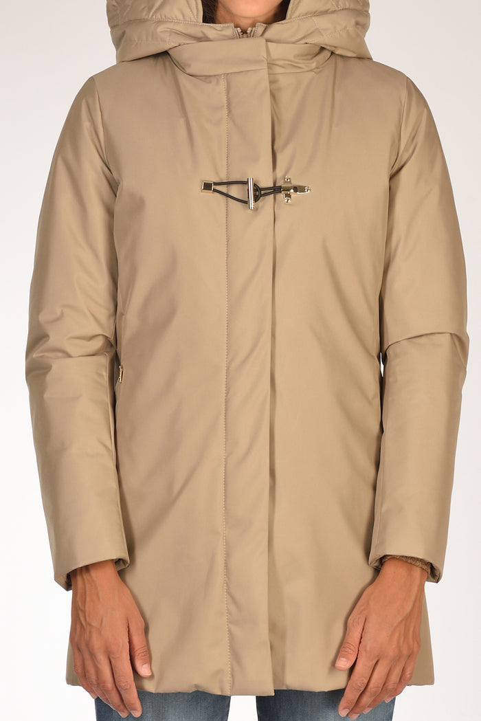 Fay Cappotto Toggle Beige Donna - 3