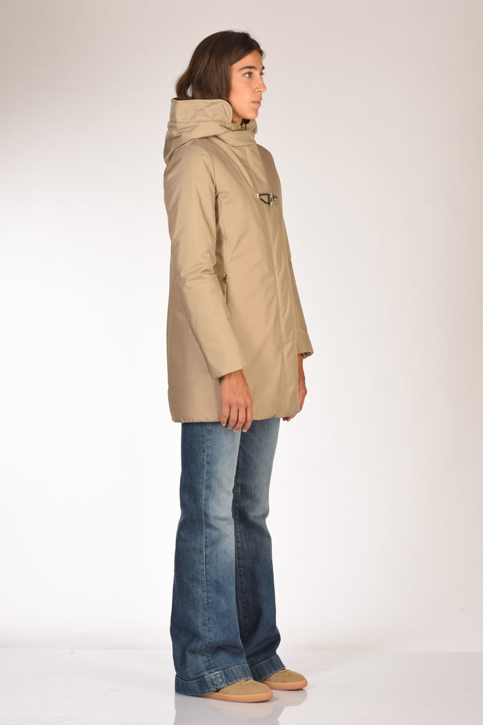 Fay Cappotto Toggle Beige Donna - 4
