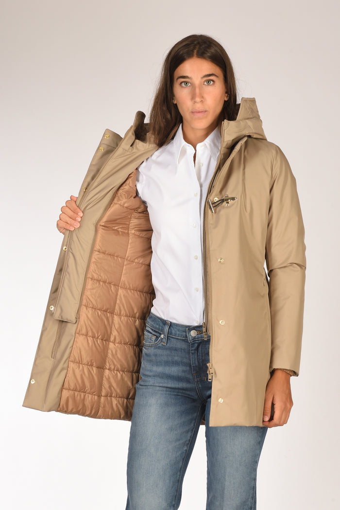 Fay Cappotto Toggle Beige Donna - 6
