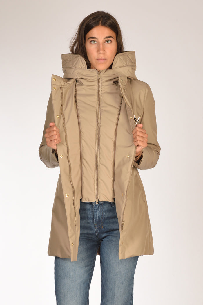 Fay Cappotto Toggle Beige Donna - 7