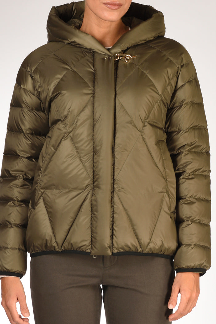 Fay Piumino Argyle Verde Donna - 3