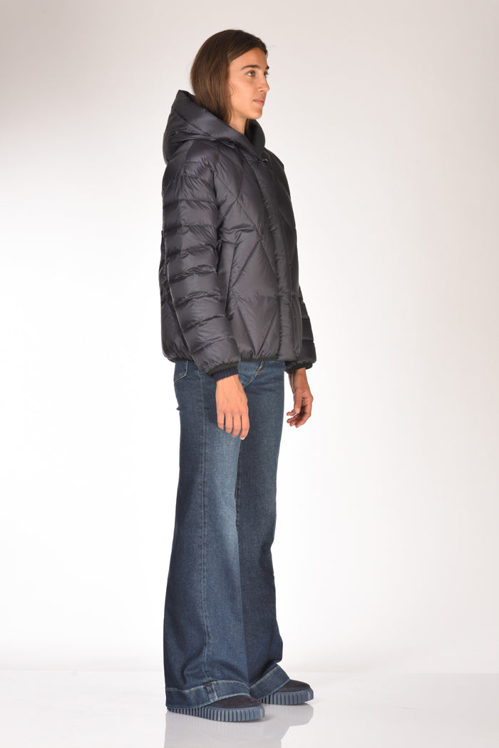 Fay Piumino Argyle Blu Donna - 4