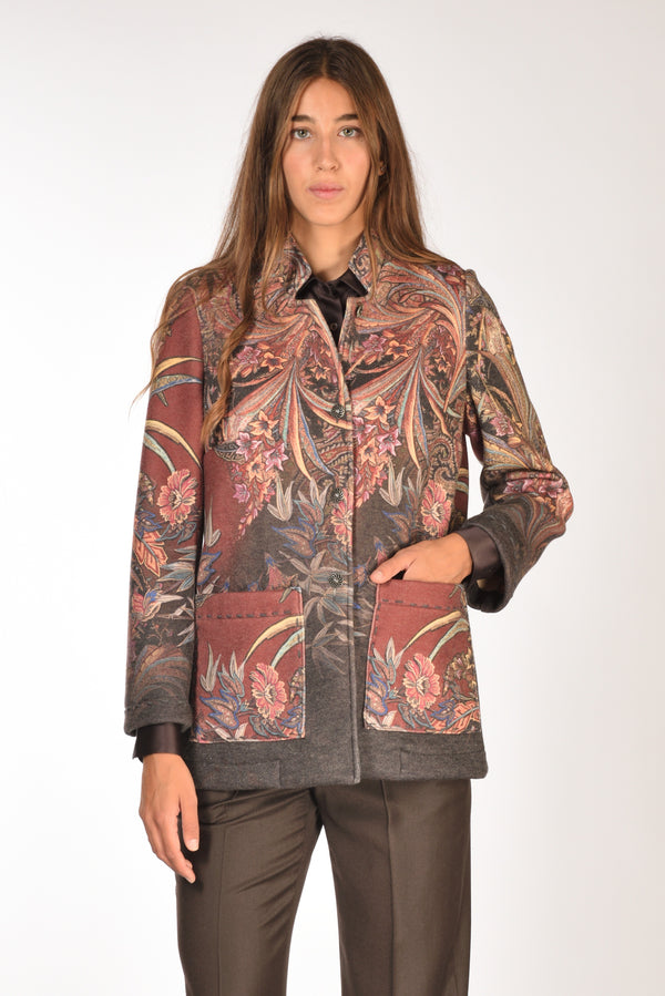 Gabriele Bellini Giacca Stampata Multicolor Donna