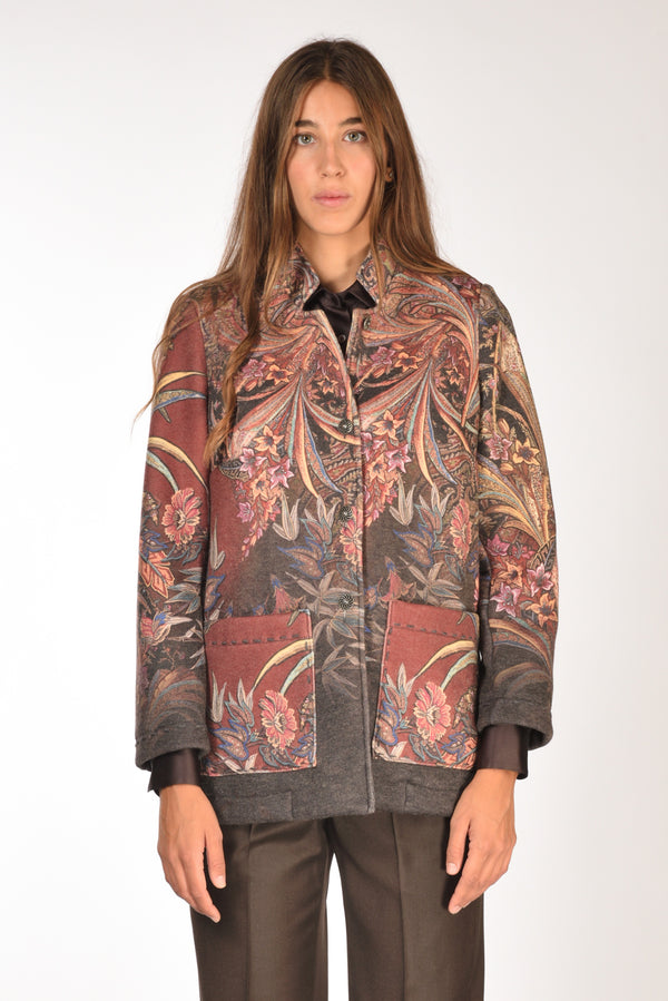 Gabriele Bellini Giacca Stampata Multicolor Donna-2