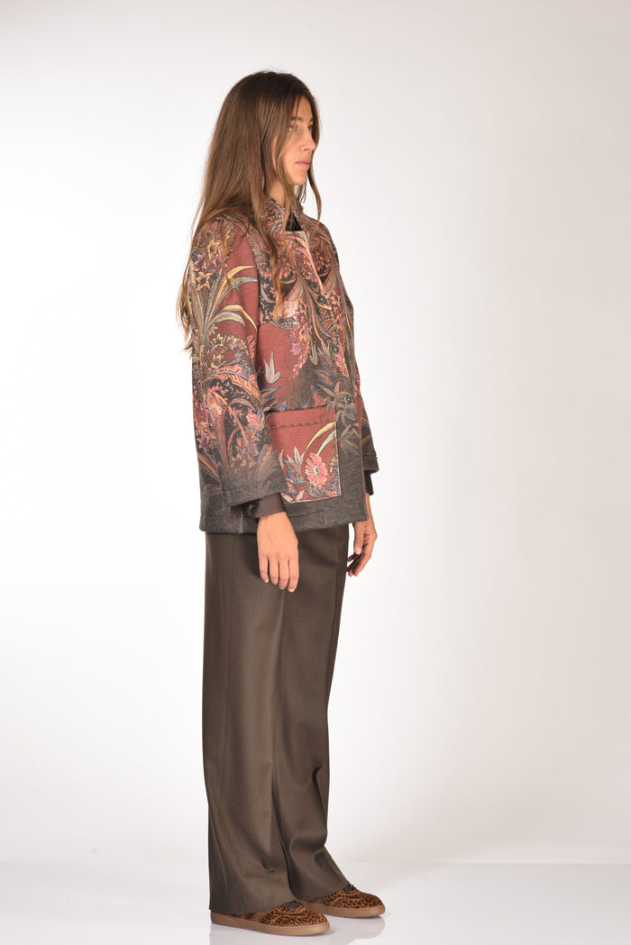 Gabriele Bellini Giacca Stampata Multicolor Donna - 4