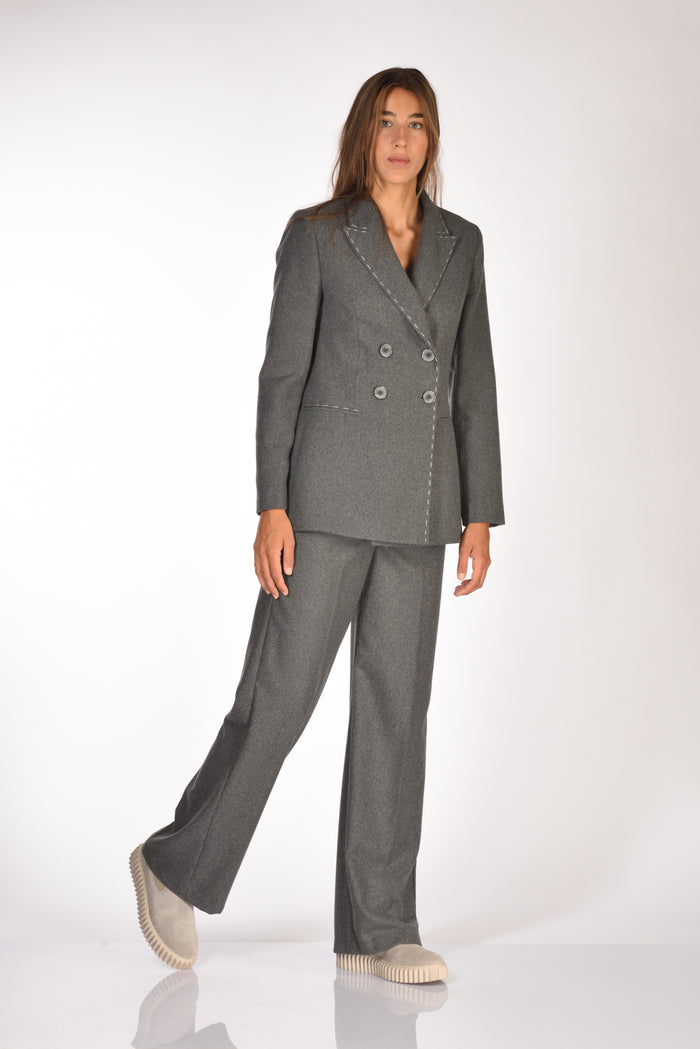 Gabriele Bellini Pantalone Grigio Donna - 2