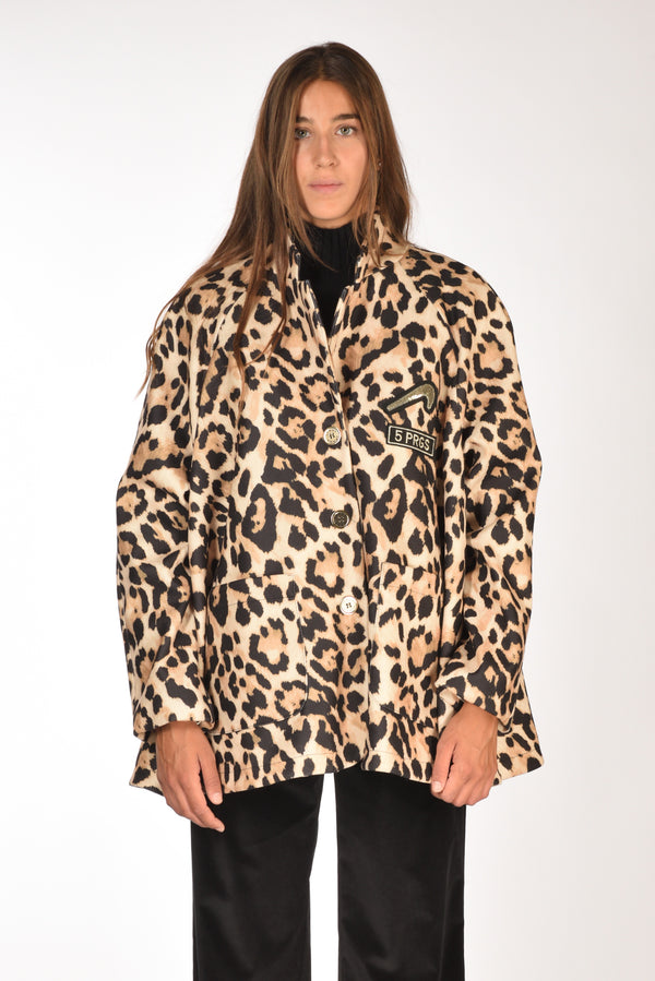 5 Progress Giacca Macula Marrone/beige Donna-2