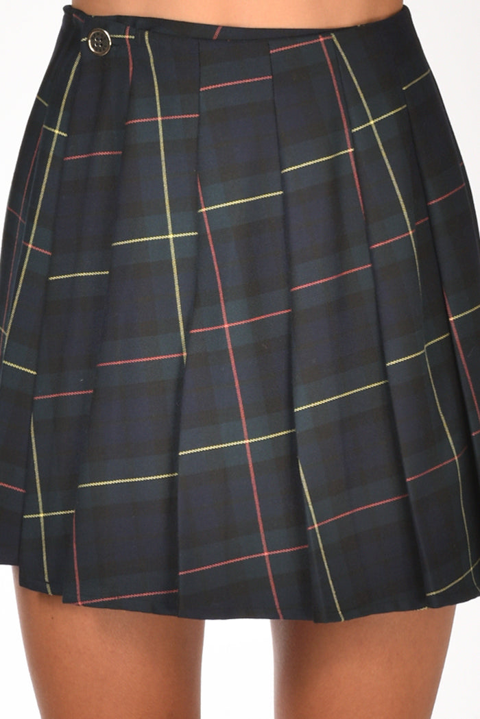 5 Progress Gonna Tartan Verde Donna - 4