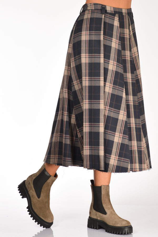 5 Progress Gonna Tartan Blu Donna-2