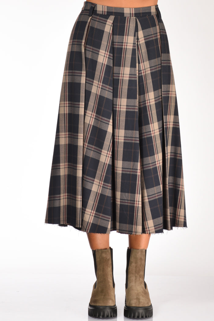 5 Progress Gonna Tartan Blu Donna - 3