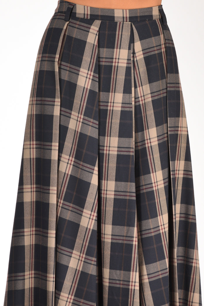 5 Progress Gonna Tartan Blu Donna - 4