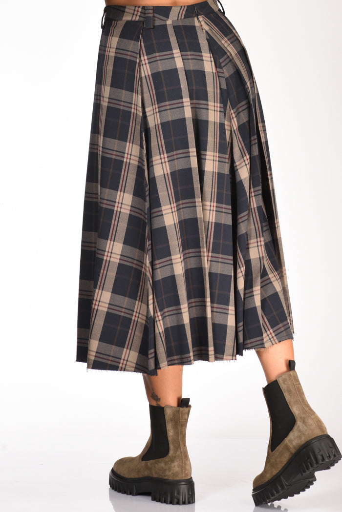5 Progress Gonna Tartan Blu Donna - 6