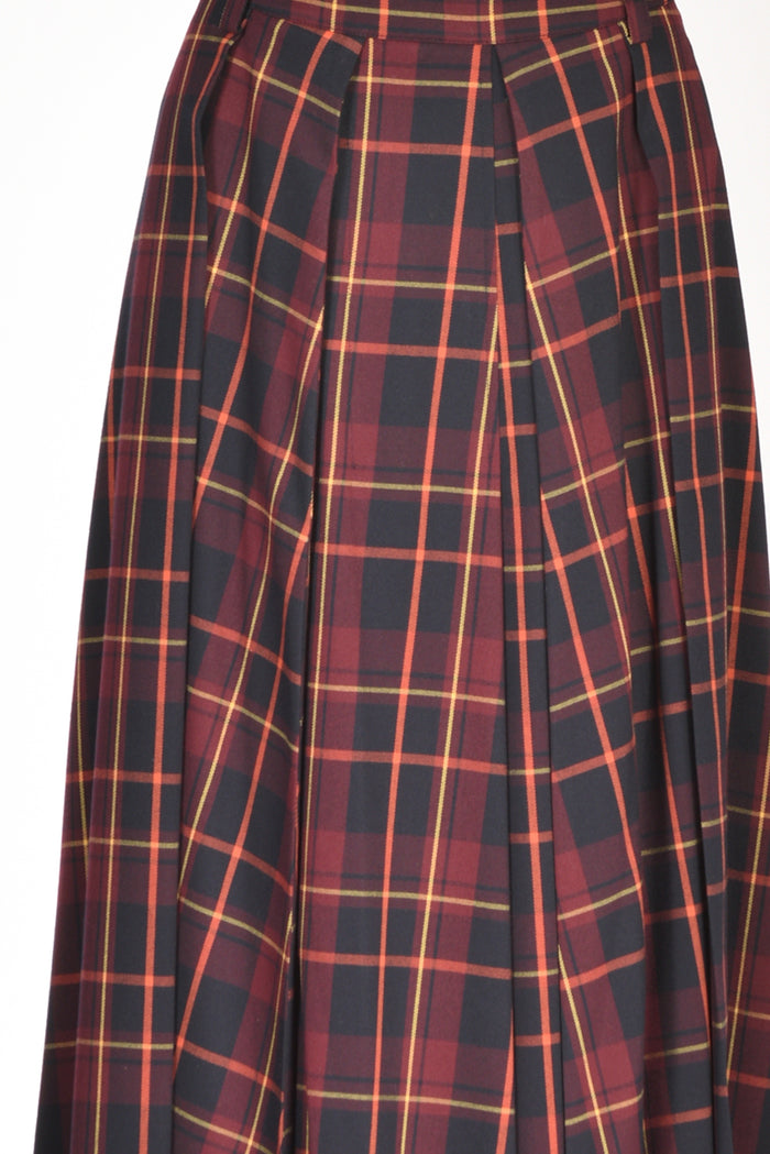5 Progress Gonna Tartan Bordeaux Donna - 4