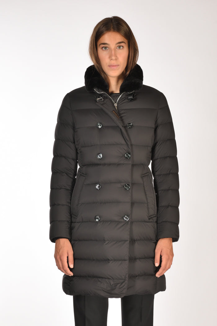 Moorer Piumino Longan Nero Donna - 2
