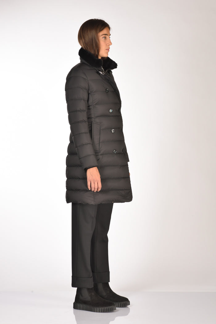 Moorer Piumino Longan Nero Donna - 4