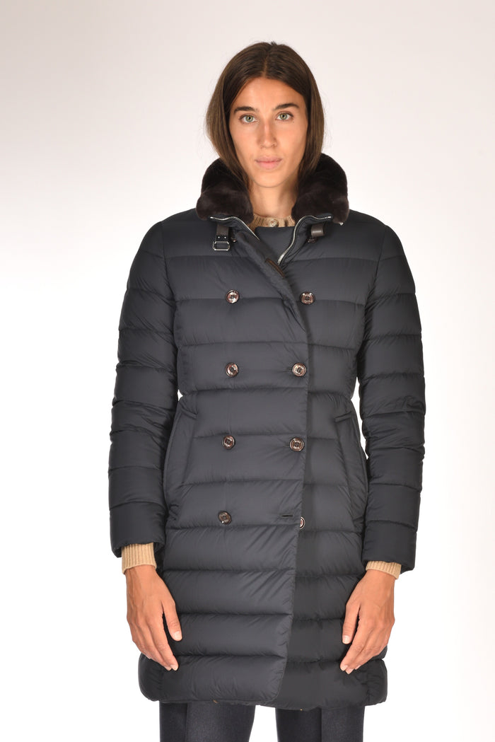 Moorer Piumino Longan Blu Donna - 2