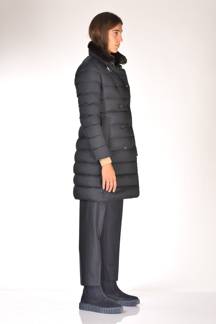 Moorer Piumino Longan Blu Donna - 4