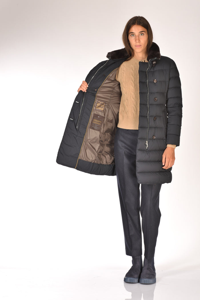 Moorer Piumino Longan Blu Donna - 6