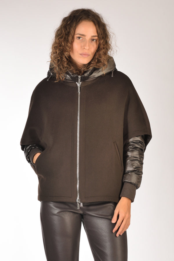 Moorer Piumino Pegaso Marrone Donna