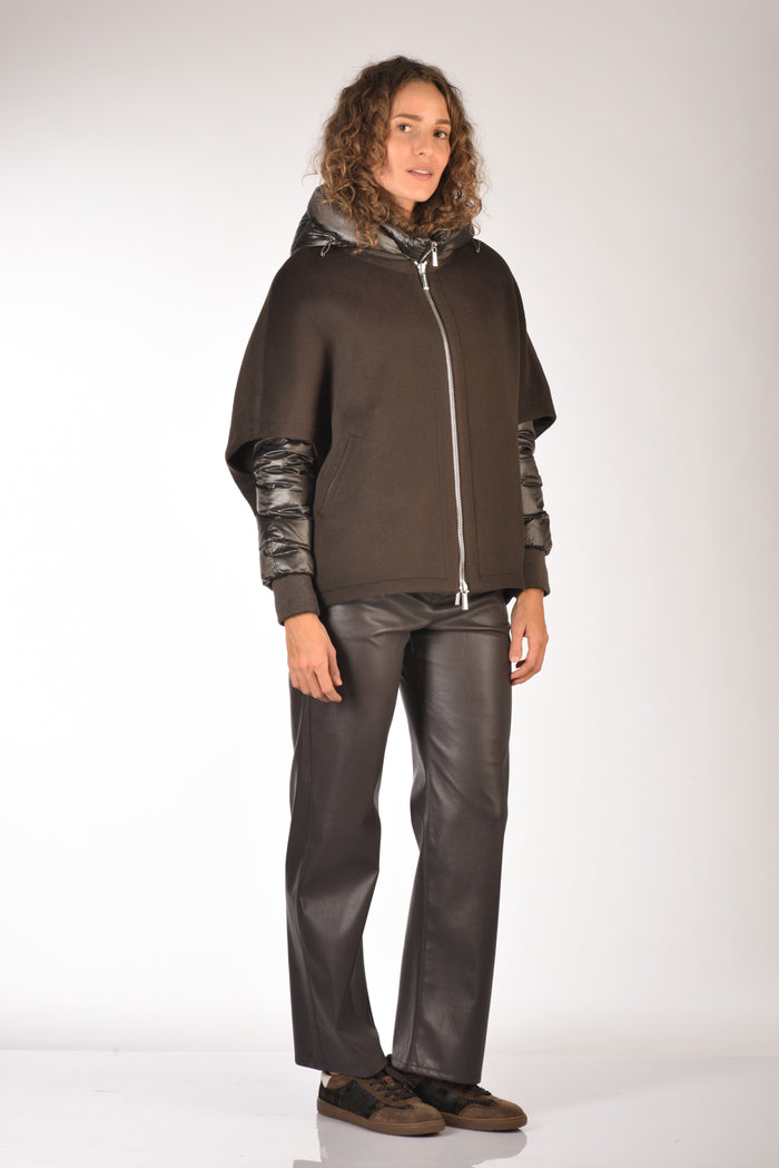 Moorer Piumino Pegaso Marrone Donna - 5