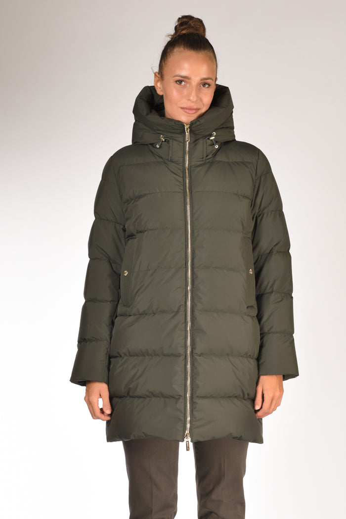 Moorer Piumino Klie Verde Donna - 2