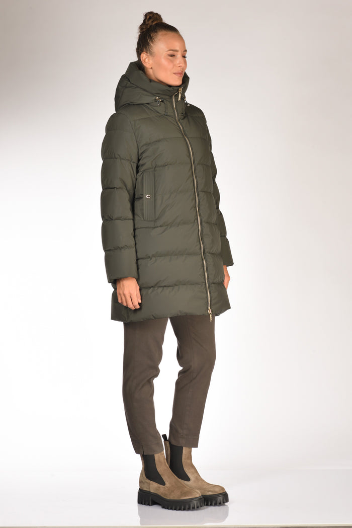 Moorer Piumino Klie Verde Donna - 5