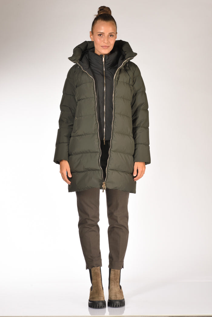 Moorer Piumino Klie Verde Donna - 7
