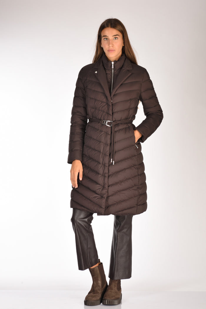 Moorer Piumino Odette Marrone Donna - 1