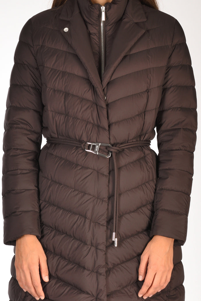 Moorer Piumino Odette Marrone Donna - 3