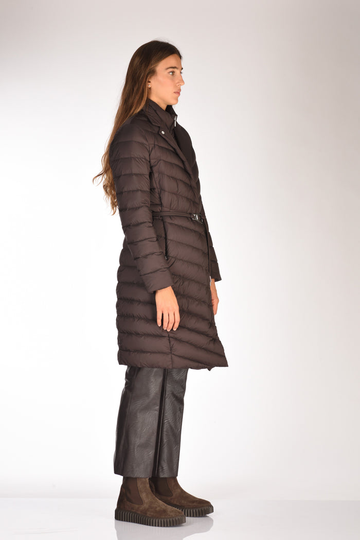 Moorer Piumino Odette Marrone Donna - 4