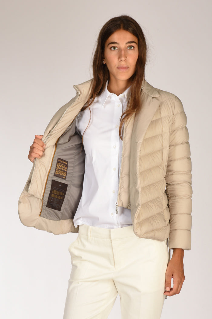 Moorer Piumino Faenza Beige Donna - 6