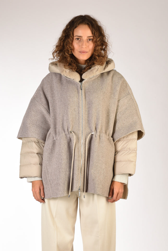 Moorer Piumino Raja Beige Chiaro/beige Donna - 2