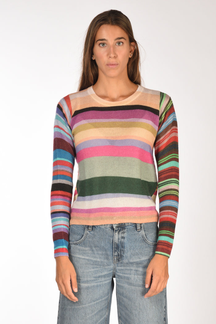 In Bed With You Maglia Stampata Multicolor Donna - 2