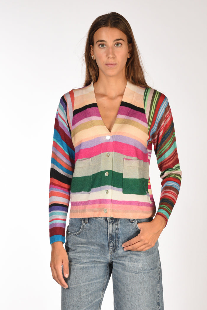 In Bed With You Maglia Stampata Multicolor Donna - 1