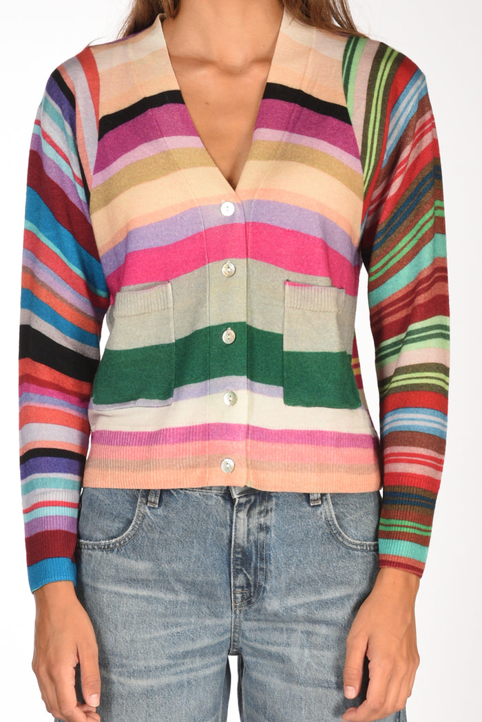 In Bed With You Maglia Stampata Multicolor Donna - 3